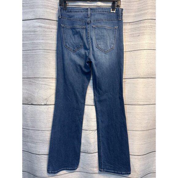 LTJ Denim Los Angeles Bambino Womens Blue Bootcut Jeans Size 28 - Picture 3 of 3